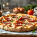 Heerlijke verse pizza