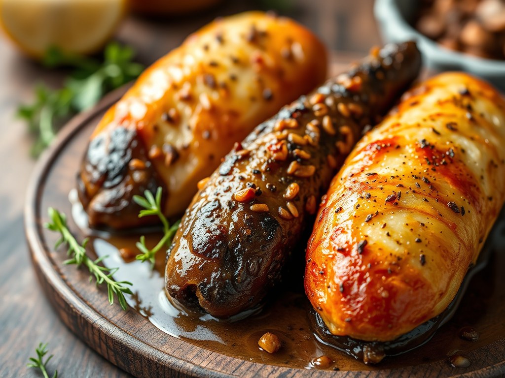 Heilbot, Sperciebonen en Artisjokken uit de oven, AI-gegenereerde illustratie