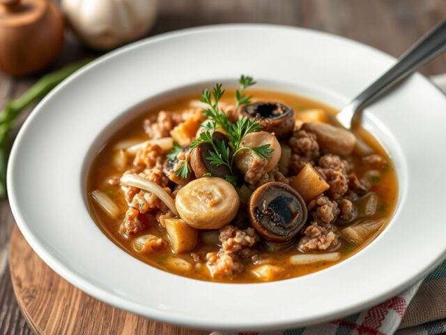 Hexensuppe — AI-gegenereerde illustratie