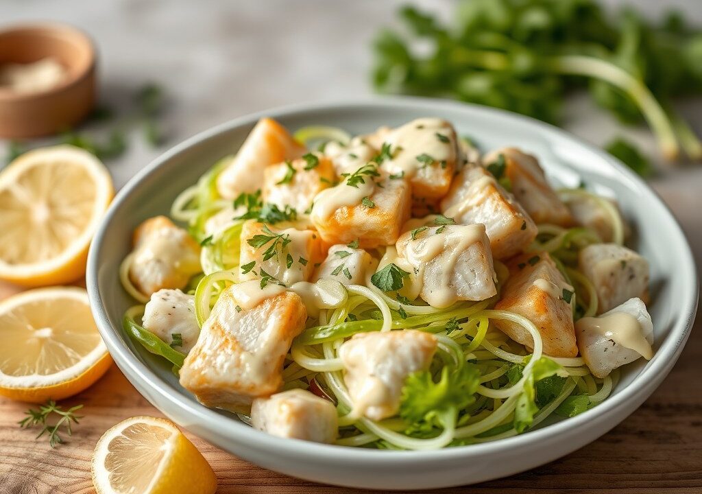 Hollandse vissalade, AI-gegenereerde illustratie