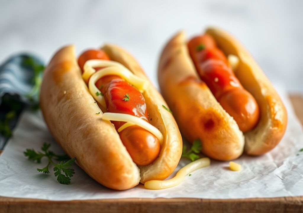 Hotdogs anders, AI-gegenereerde illustratie
