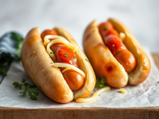 Hotdogs anders — AI-gegenereerde illustratie