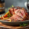 In Wijn Gemarineerde Gebakken Ribeye