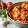Italiaanse Gehaktballetjes in Tomatensaus