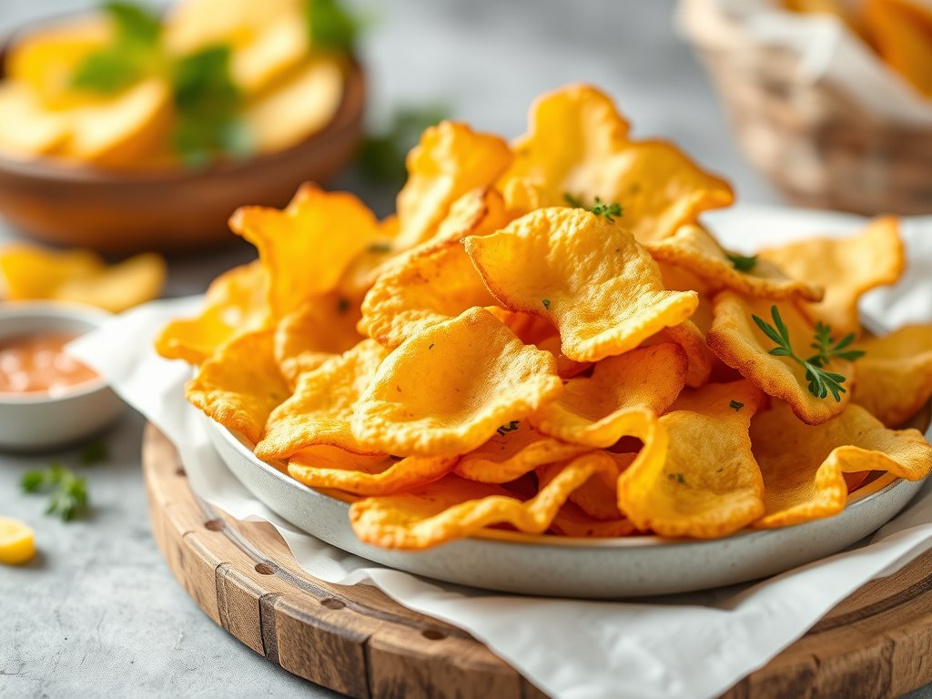 Kaas-‘chips’, AI-gegenereerde illustratie