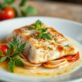 Kabeljauwfilet op Italiaanse wijze