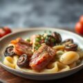 Kalfsgebraad saltimbocca