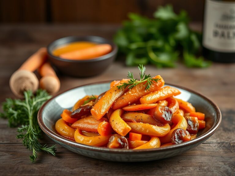 Kalkoenkarbonaden met asperges — AI-gegenereerde illustratie