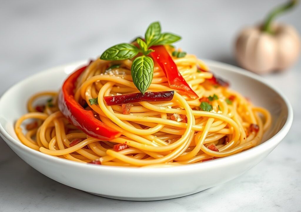 Kalkoenspaghetti, AI-gegenereerde illustratie