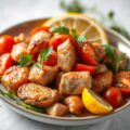 Kekererwten met Tomatensalade
