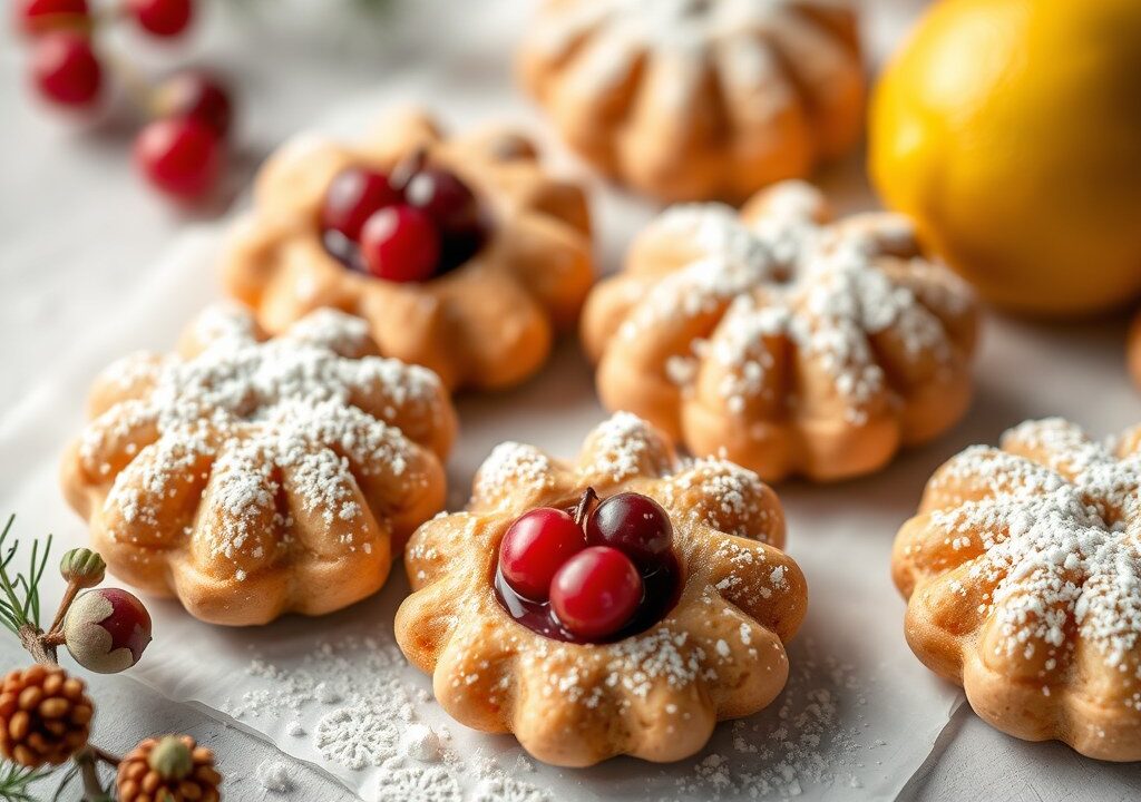 Kerstkransjes- koekjes, AI-gegenereerde illustratie