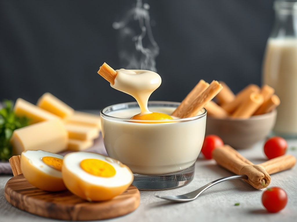 Kinder fondue, AI-gegenereerde illustratie