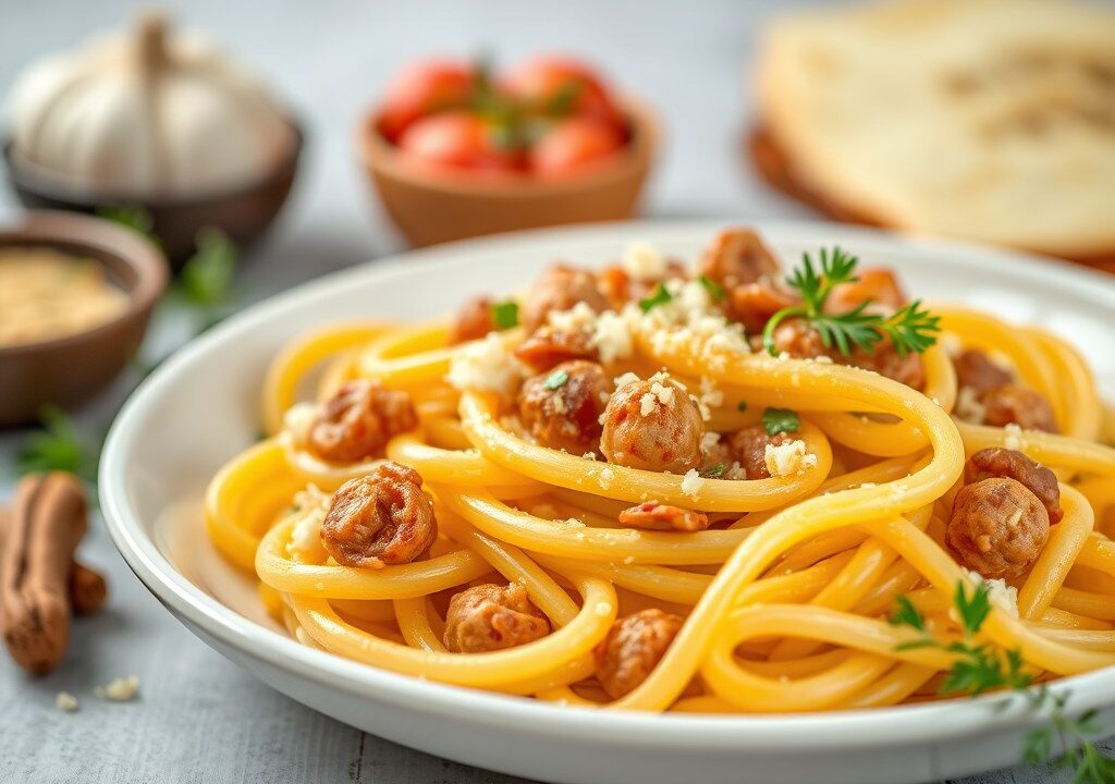 Kinderpasta — AI-gegenereerde illustratie