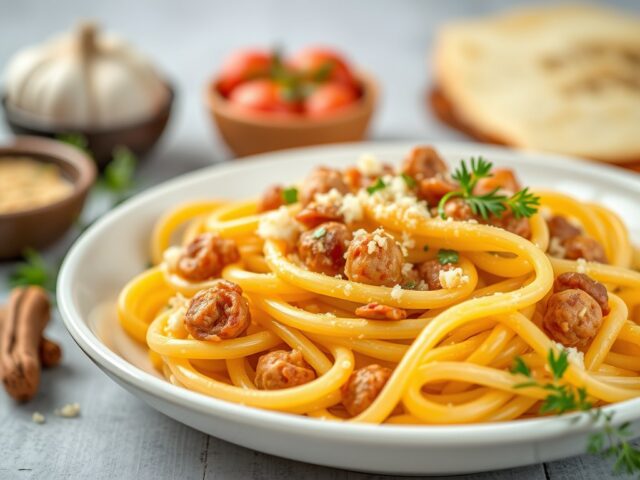 Kinderpasta — AI-gegenereerde illustratie