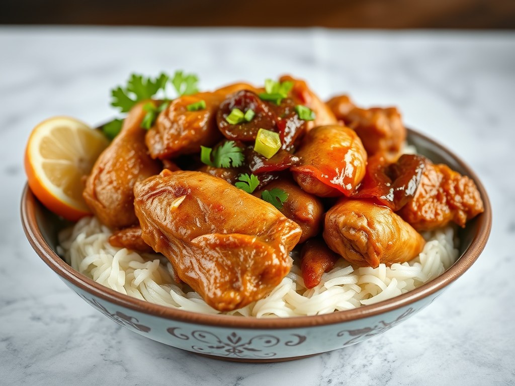 Kip Adobo, AI-gegenereerde illustratie