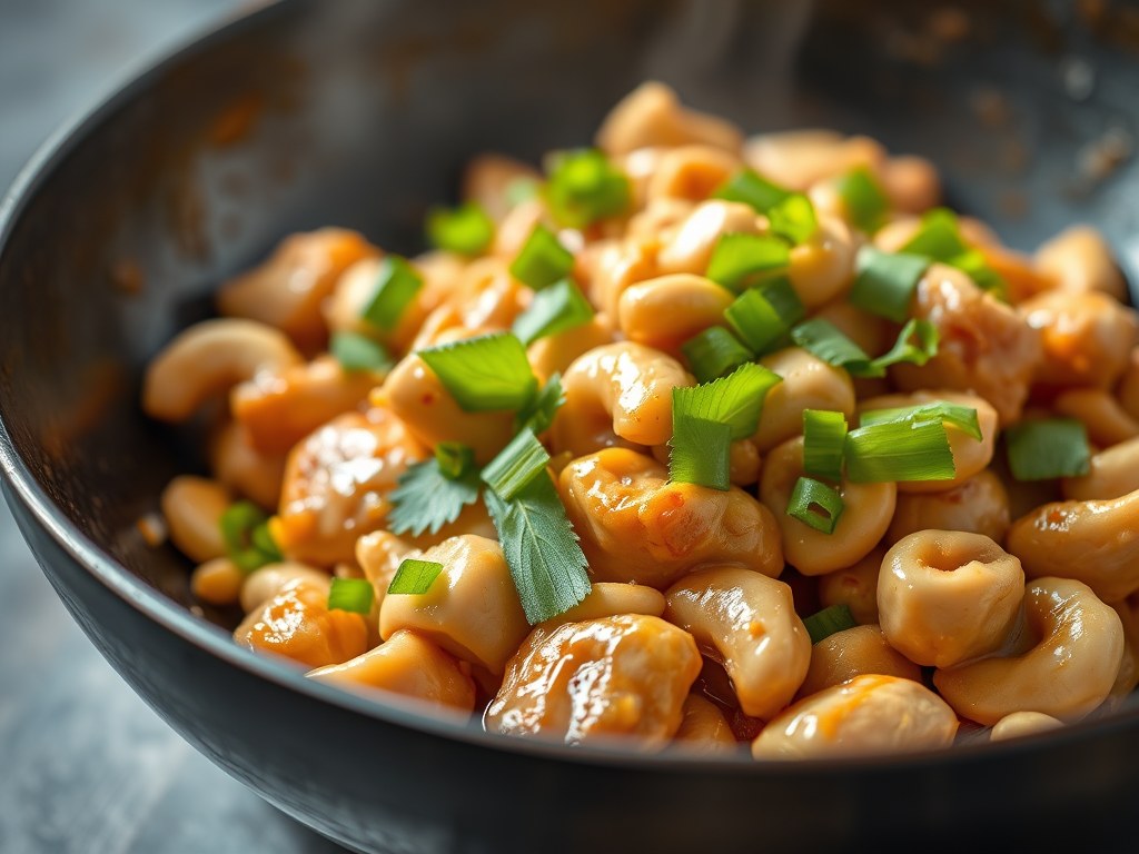 Kip Cashew van Tante Teun, AI-gegenereerde illustratie