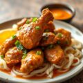 Kip in Sinaasappel Saus