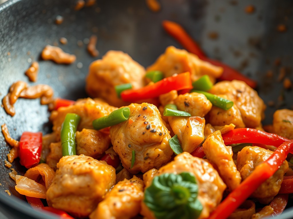 Kip Jalfrezi, AI-gegenereerde illustratie