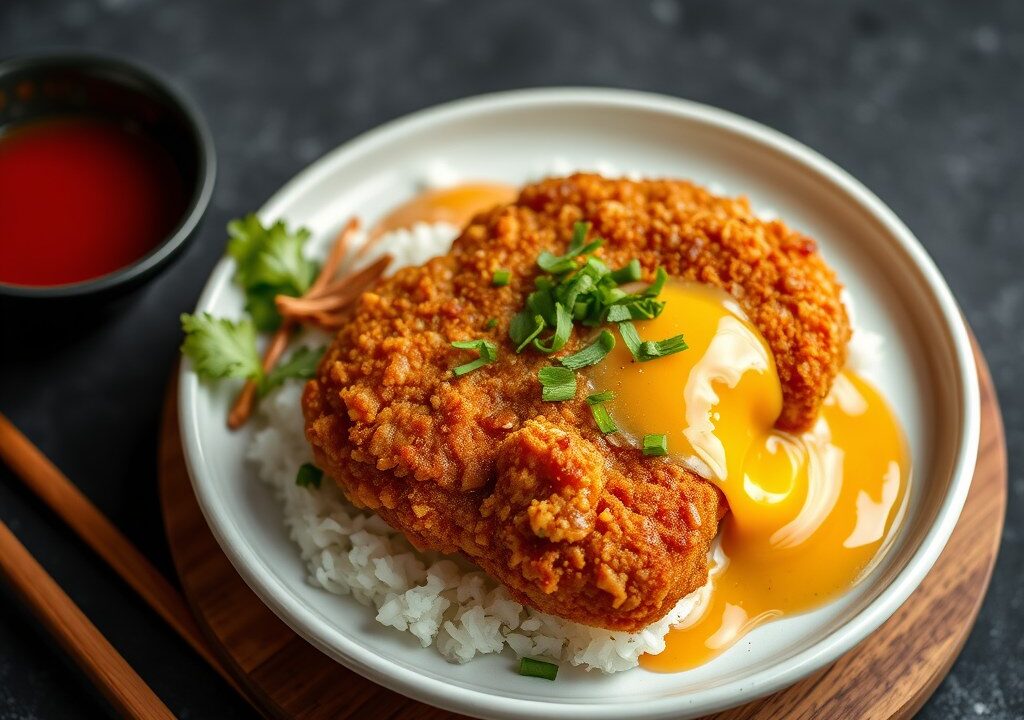 Kip Tonkatsu, AI-gegenereerde illustratie