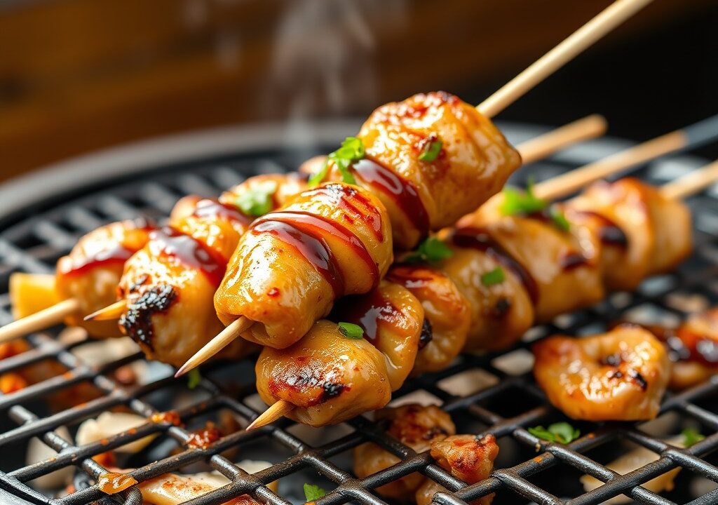 Kip Yakitori, AI-gegenereerde illustratie