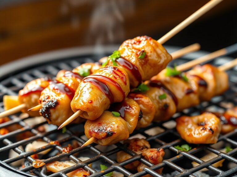 Kip Yakitori — AI-gegenereerde illustratie