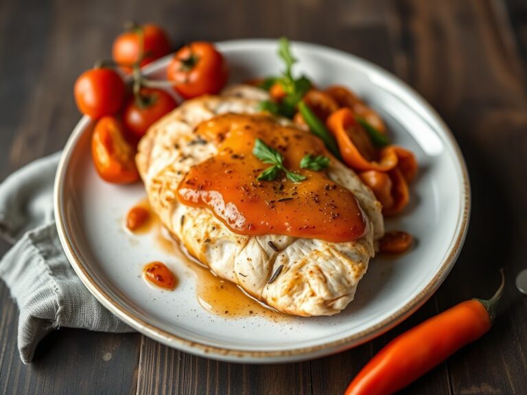 Kipfilet op z’n Spaans gestoofd