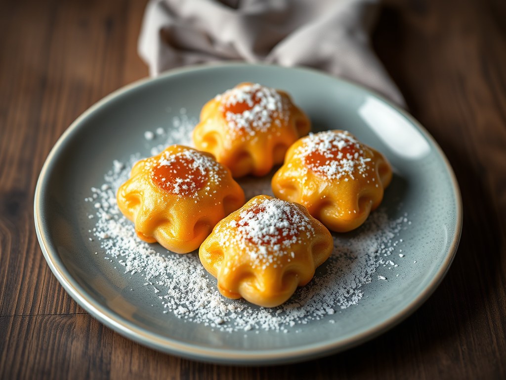 Kleine Val-Dieu kroketjes, AI-gegenereerde illustratie