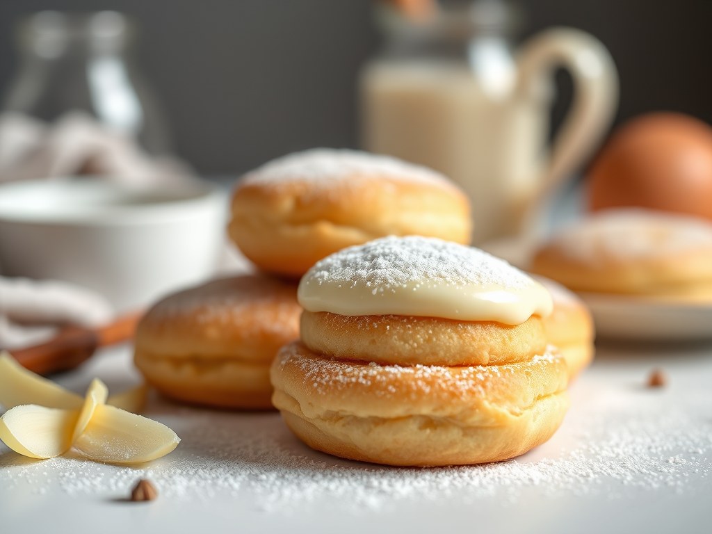 Koekjes deeg, AI-gegenereerde illustratie