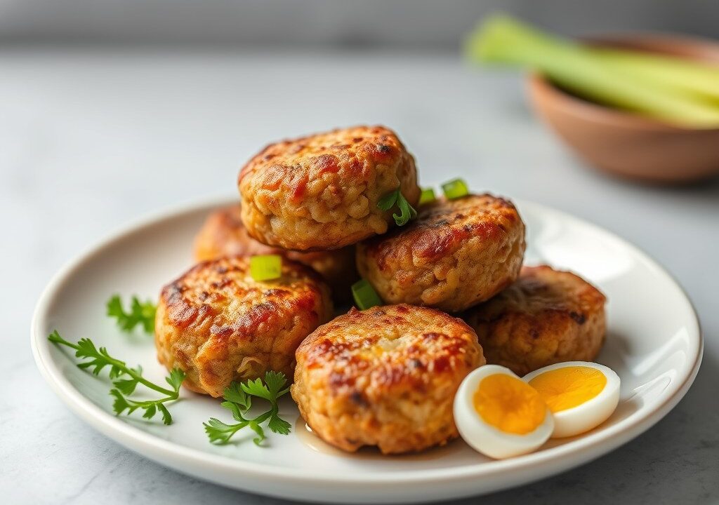 Koekjes van tahu — AI-gegenereerde illustratie