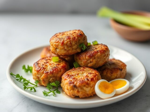 Koekjes van tahu — AI-gegenereerde illustratie
