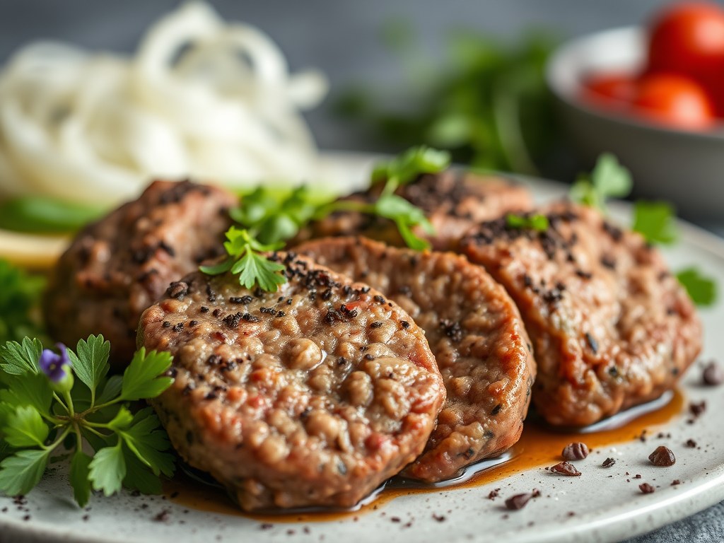 Kofte, AI-gegenereerde illustratie