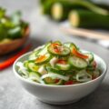 Komkommersalade met een Oosters Tintje