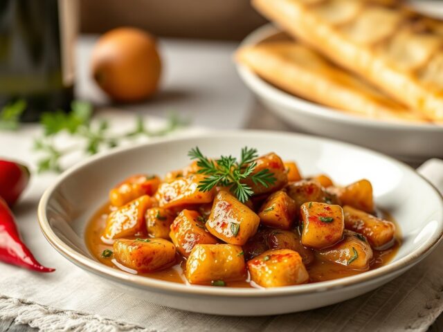 Koude marinade voor klein wild — AI-gegenereerde illustratie