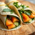 Koude wraps met guacamole
