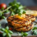 Lamskoteletjes in kruidenkorst met gegrilde venkel