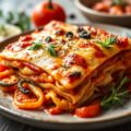 Lasagna met zuurkool en zalm