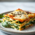 Lasagne met spinaziecrème