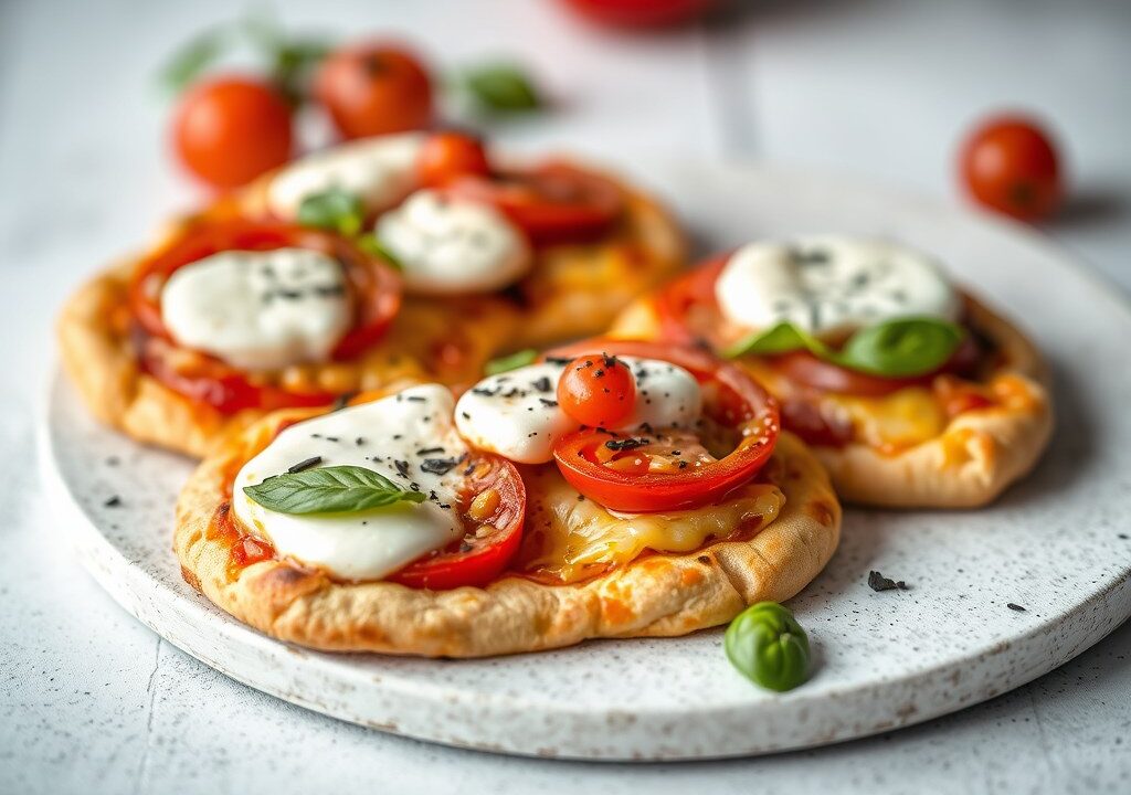 Leeuwenpizza’tjes — AI-gegenereerde illustratie