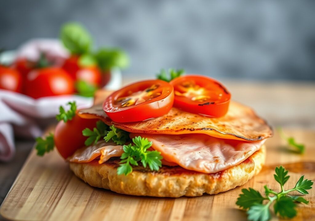 Lekker lunchgerechtje, AI-gegenereerde illustratie