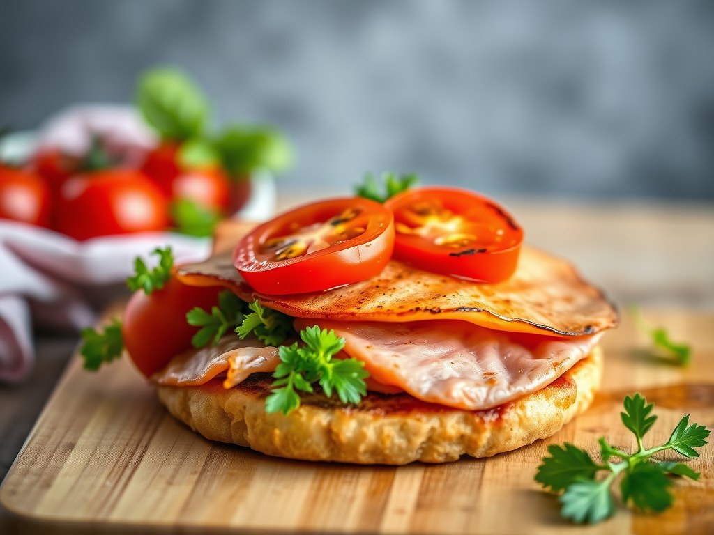 Lekker lunchgerechtje, AI-gegenereerde illustratie