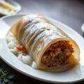 Lemper met gehaktvulling