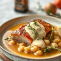 Licht gerookt Ardens varkenshaasje met hazelnootsaus