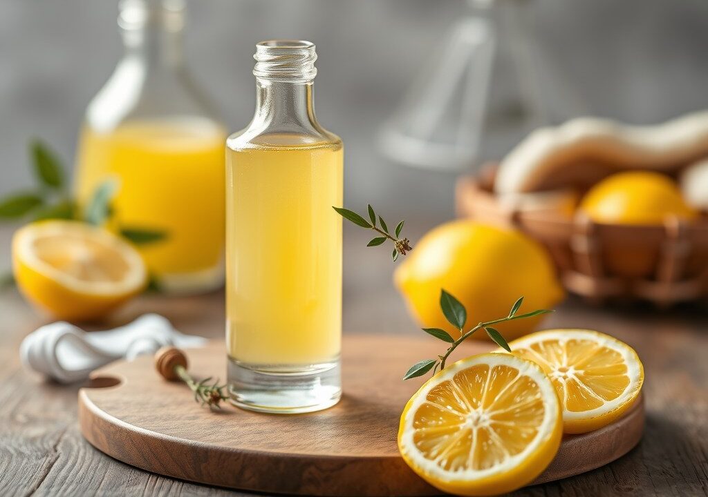 Limoncello — AI-gegenereerde illustratie