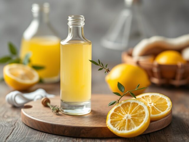 Limoncello — AI-gegenereerde illustratie