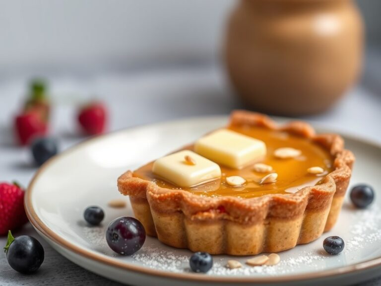 Linzer kersentaart — AI-gegenereerde illustratie