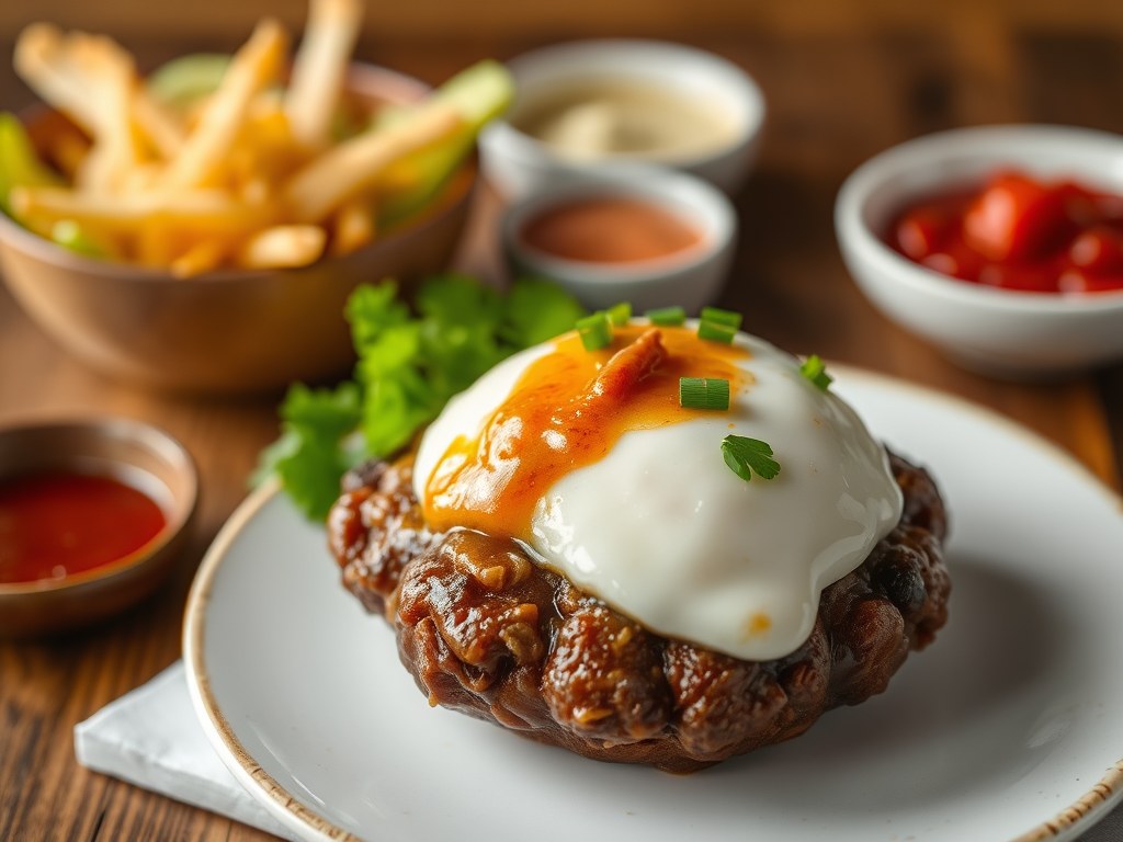 Loco Moco, AI-gegenereerde illustratie