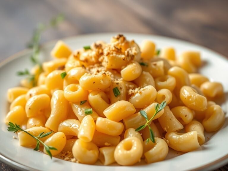 Macaroni met kippenlevers
