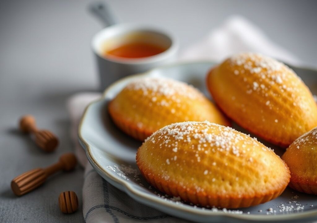 Madeleines — AI-gegenereerde illustratie