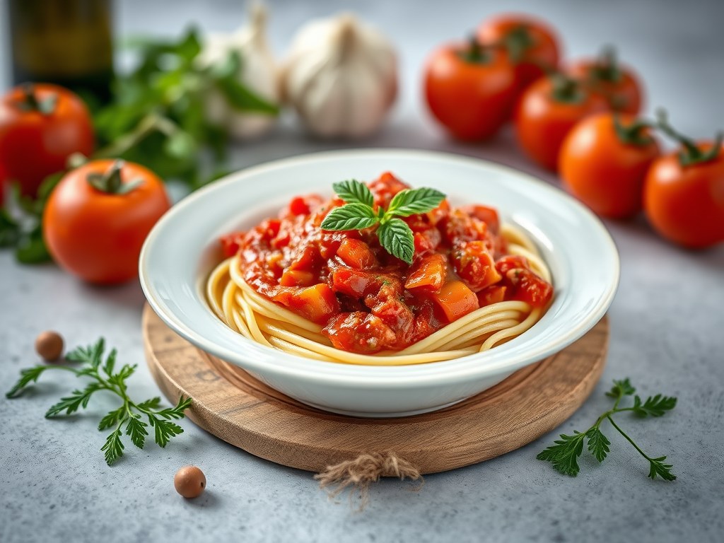 MARINARA Tomatensaus, AI-gegenereerde illustratie