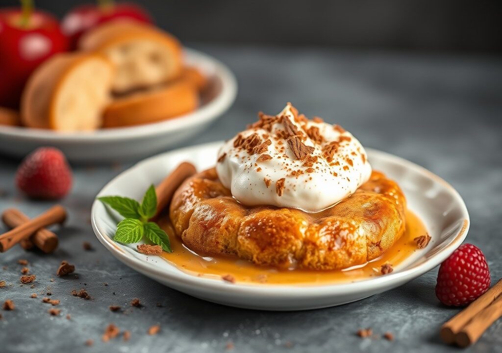 Mascarpone met speculaas, AI-gegenereerde illustratie
